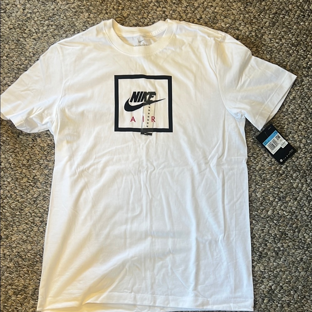 Nike White Men's T-Shirt